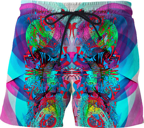 Hyperdimensional Butterfly 3 Swim Shorts