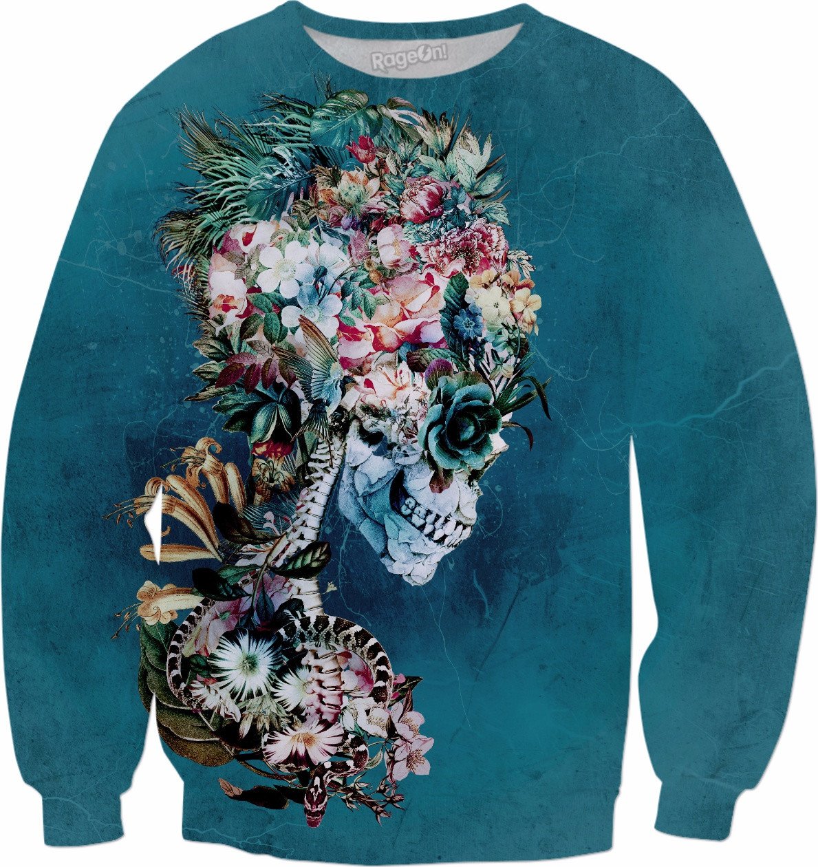 Floral Skull RP Sweatshirt