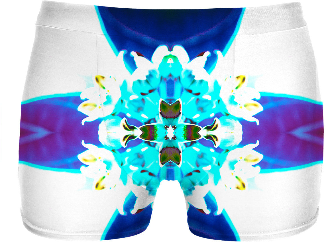 Blue Flower Reflect Underwear