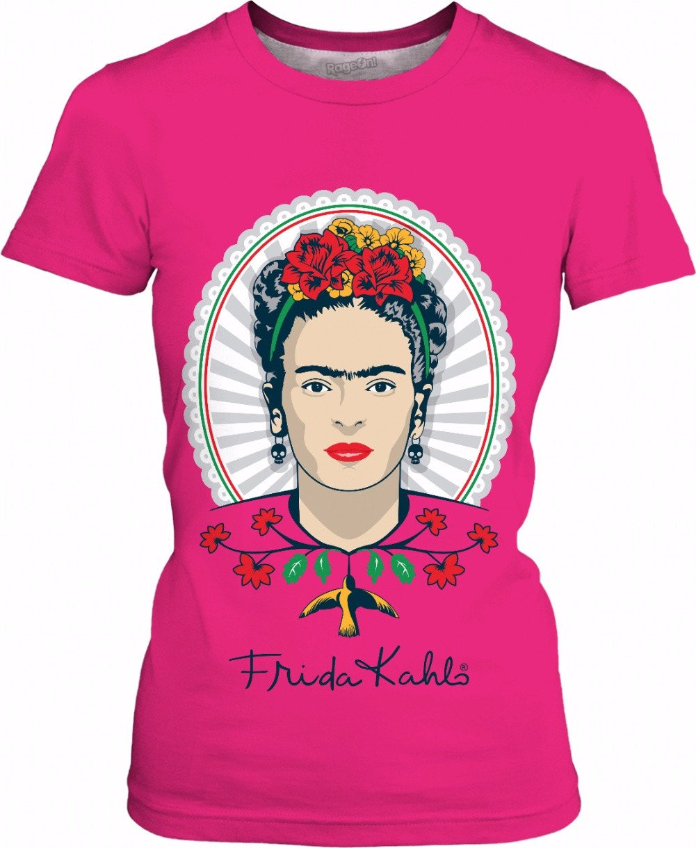 Frida Kahlo Pink Women's T-Shirt