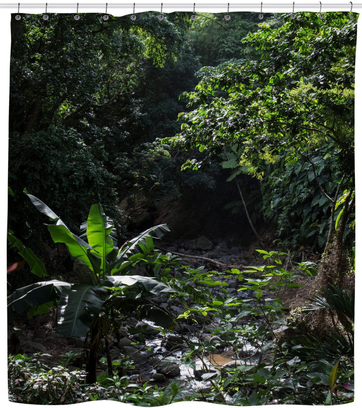 Caribbean Jungle Shower Curtain