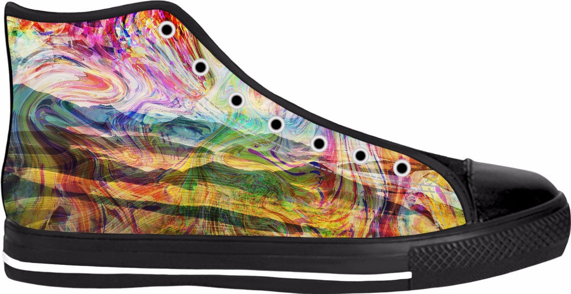 Lava Lamp Mountain Shoes