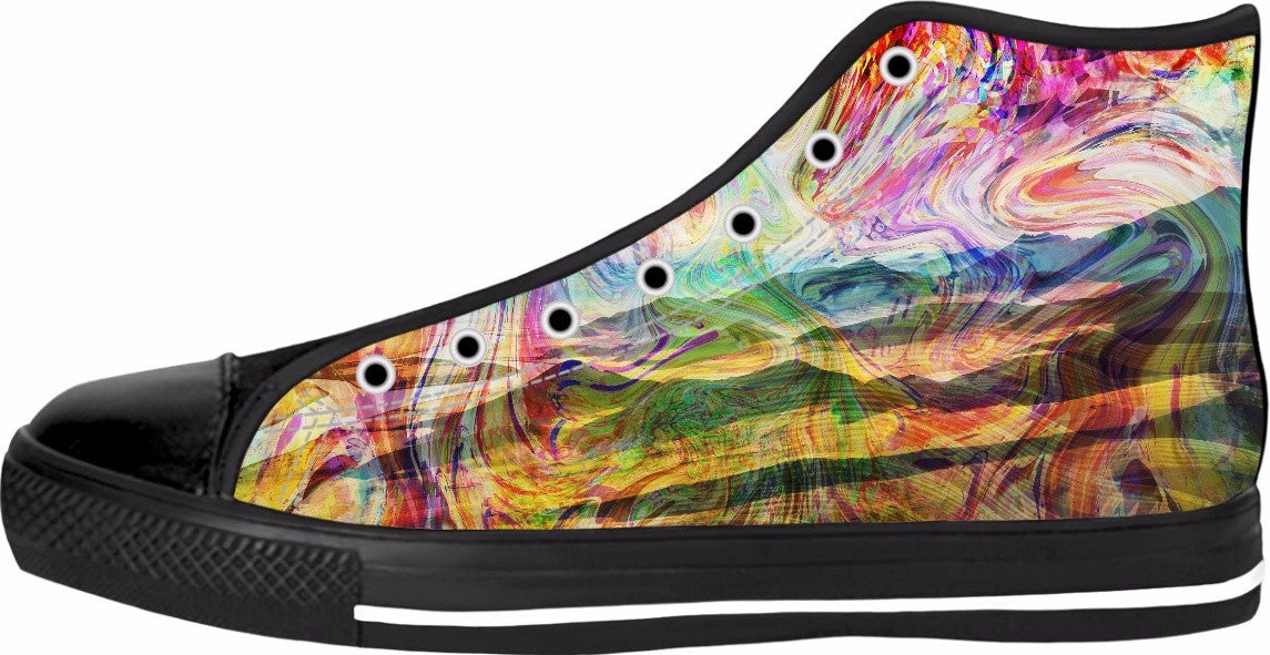 Lava Lamp Mountain Shoes