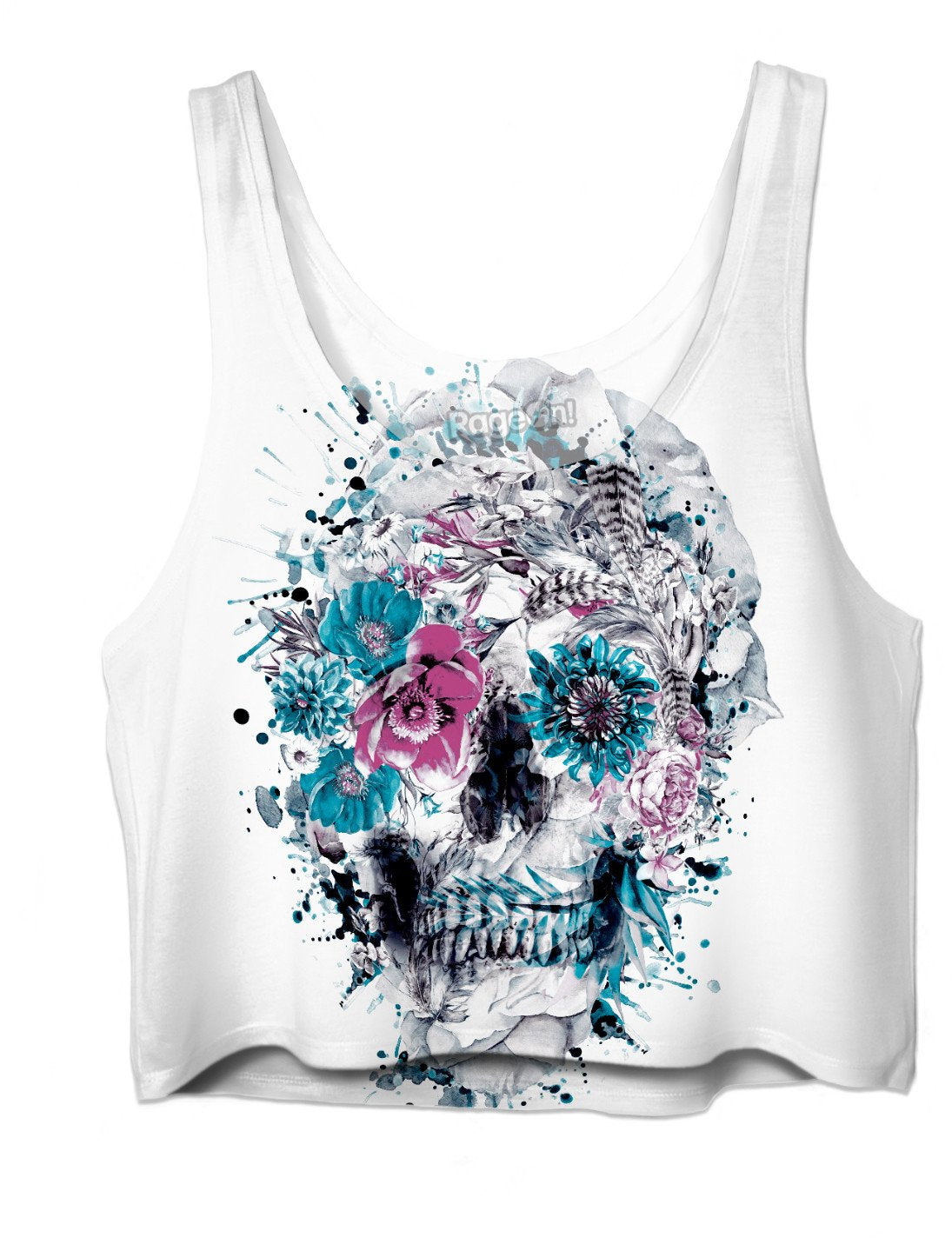 MOMENTO MORI IX Crop Top