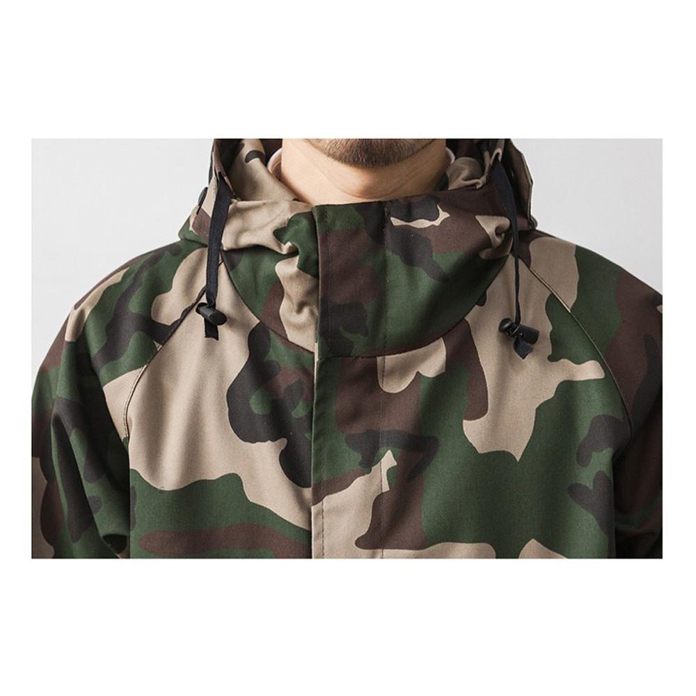 Camouflage Military Jacket Hoodie