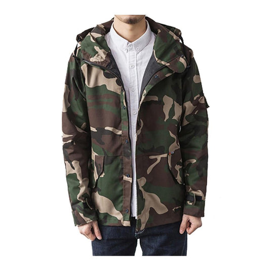 Camouflage Military Jacket Hoodie