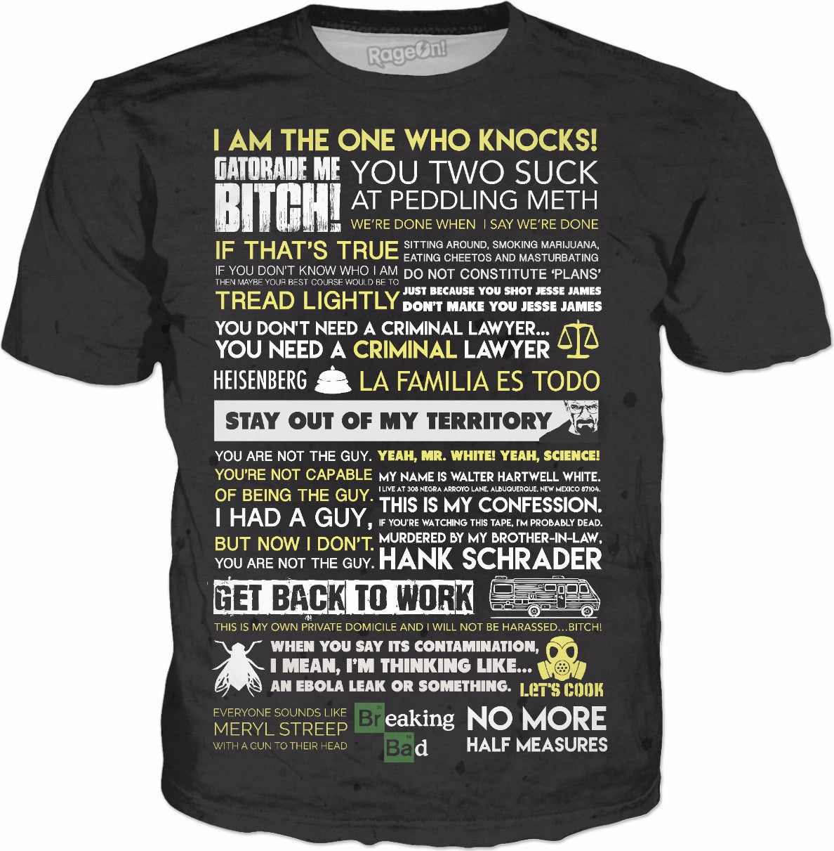 Quoting Breaking Bad T-Shirt
