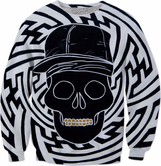 AGA Black To The Bone Sweatshirt