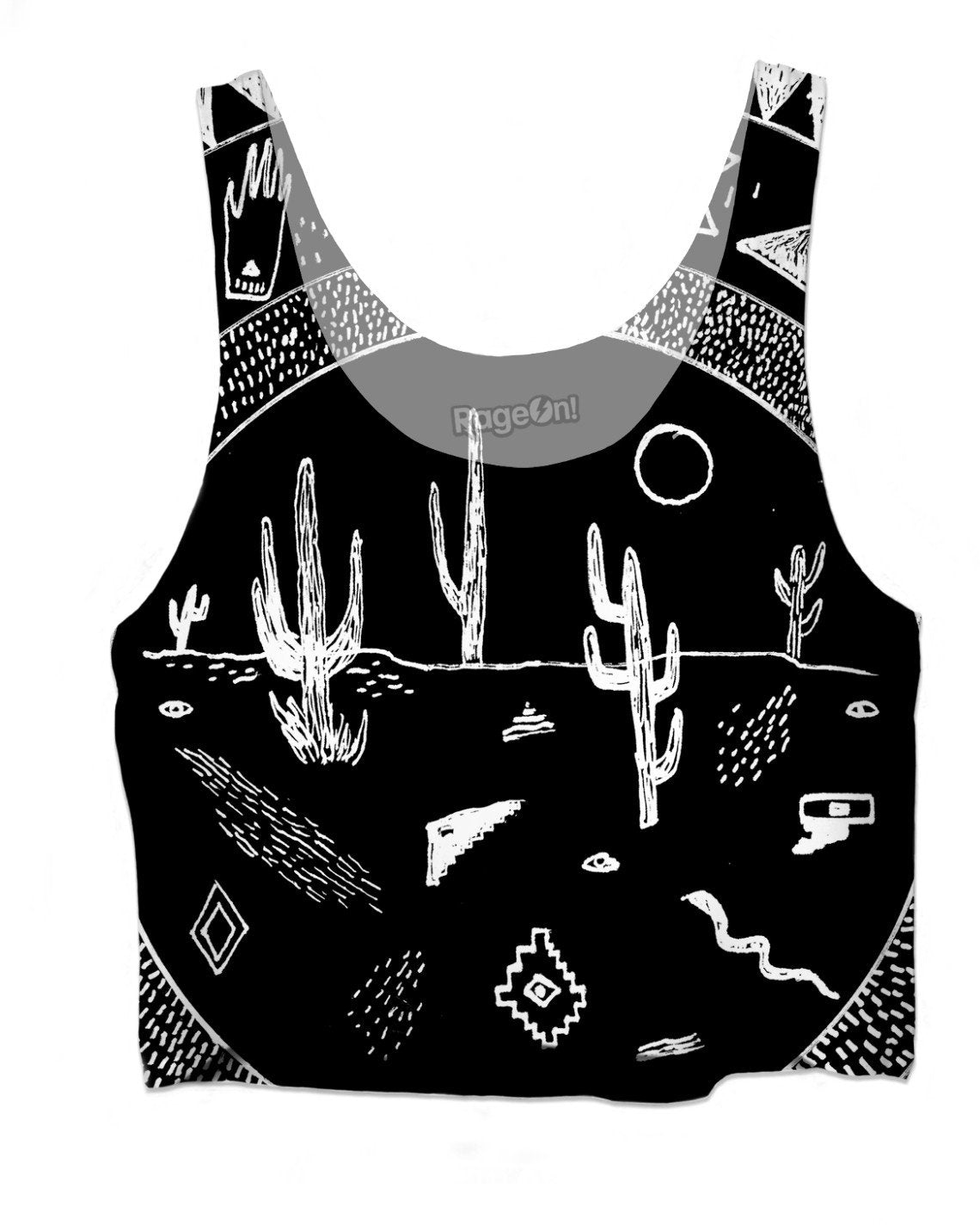 INSIDE DESERTS Crop Top