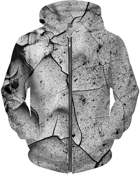 Abstract Cracks Hoodie