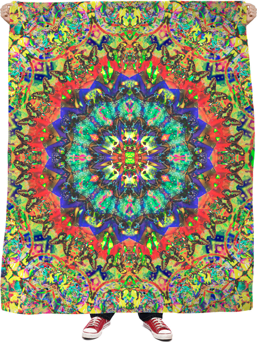 Magical Butterfly Portal Fleece Blanket