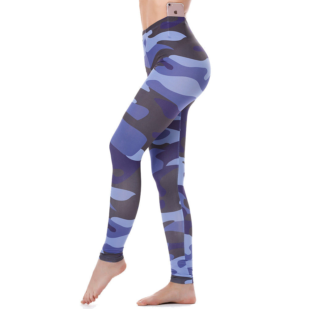 Military Blue Leggings