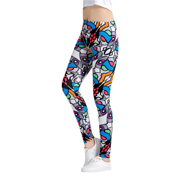 Alien Shapes Leggings