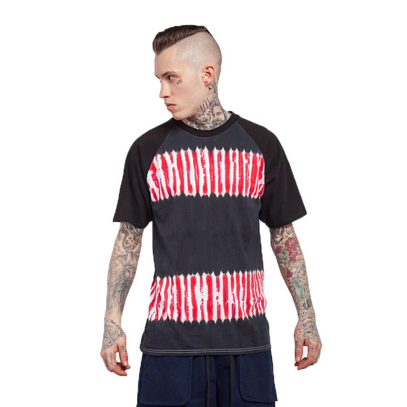 Striped Tie Dye T-Shirt