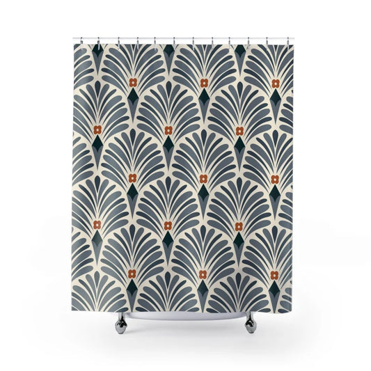 Art Deco Vintage Boho Shower Curtain