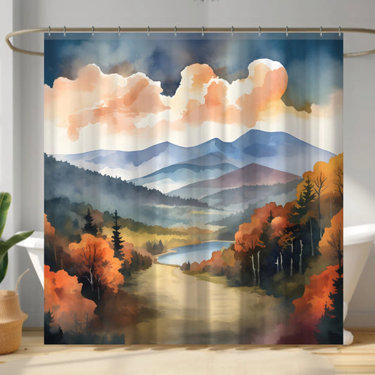 Great Smoky Mountain National Park Shower Curtain