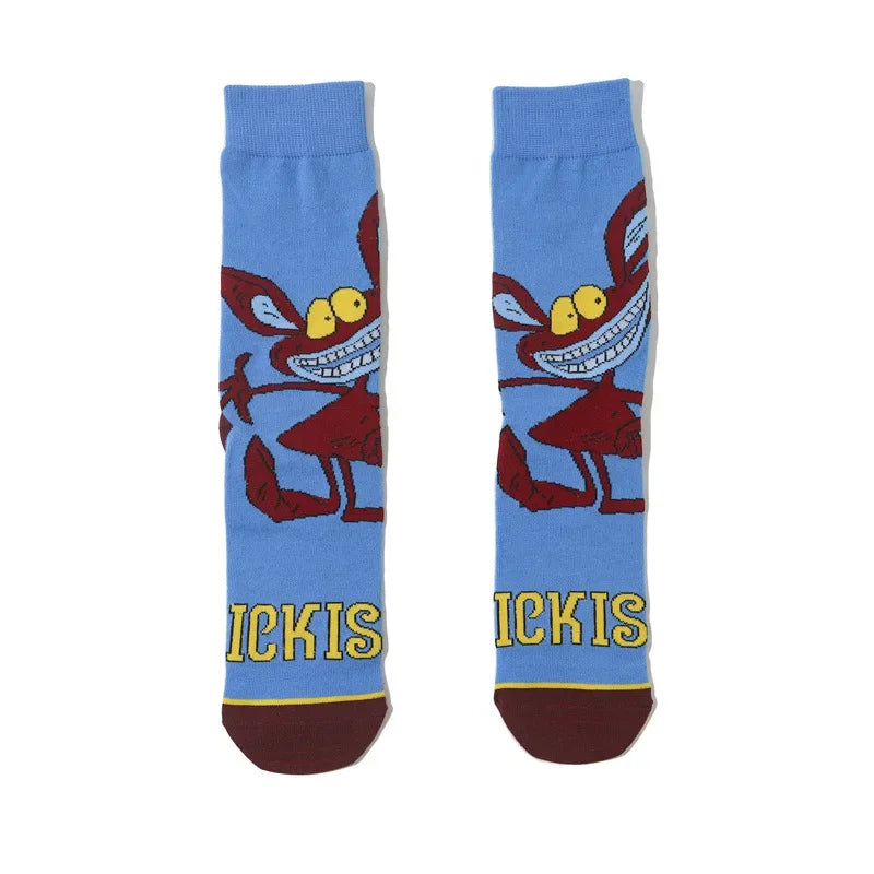 SpongeBob SquarePants Socks Cartoon Style Sponge Bob Cosplay Socks