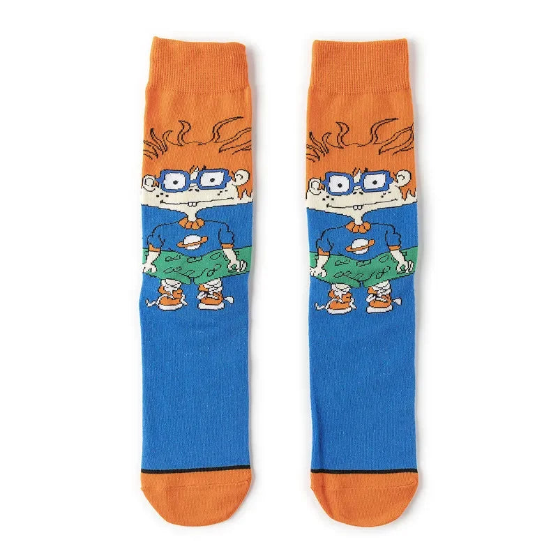 SpongeBob SquarePants Socks Cartoon Style Sponge Bob Cosplay Socks