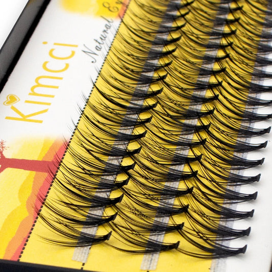 DIY Lash Clusters Extensions Kit – Professional-Quality Eyelash Clusters - 60 Bundles of Mink Eyelash Extensions for Natural 3D Volume, Individual Eye Lashes 20D