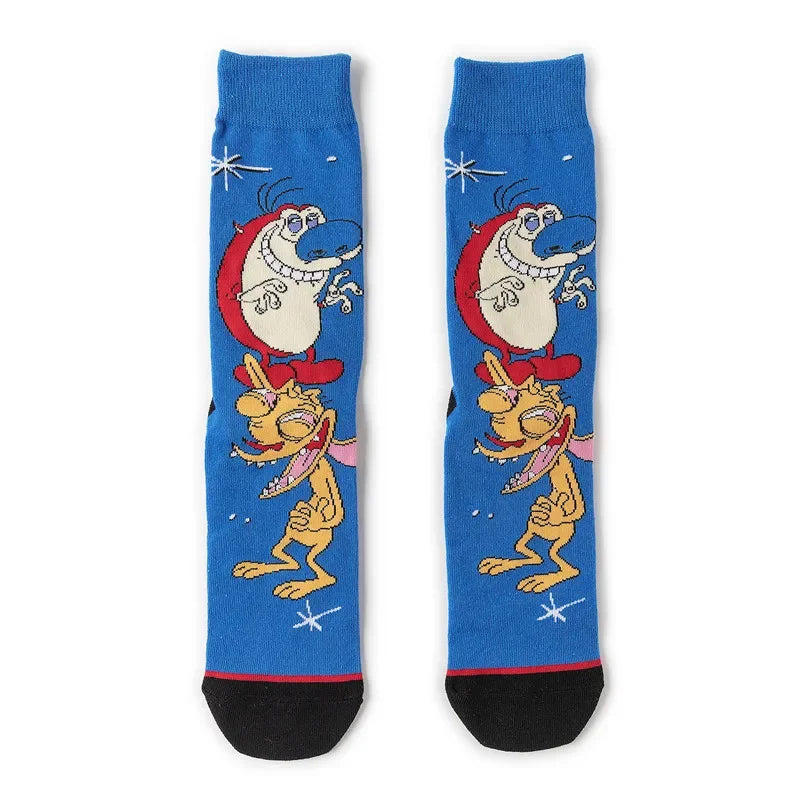 SpongeBob SquarePants Socks Cartoon Style Sponge Bob Cosplay Socks