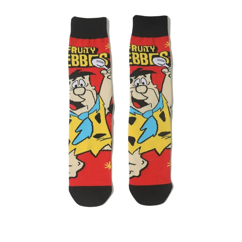 SpongeBob SquarePants Socks Cartoon Style Sponge Bob Cosplay Socks