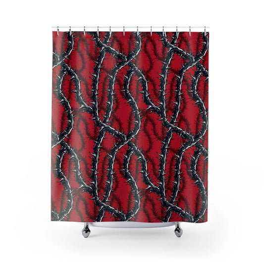 Thorn Vines Goth Punk Shower Curtain