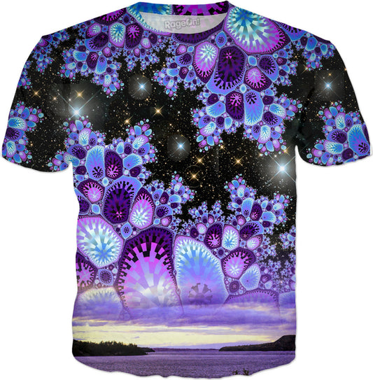 Purple Diamond Sky T-Shirt