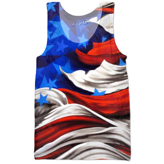 Creative American Flag Tank Top