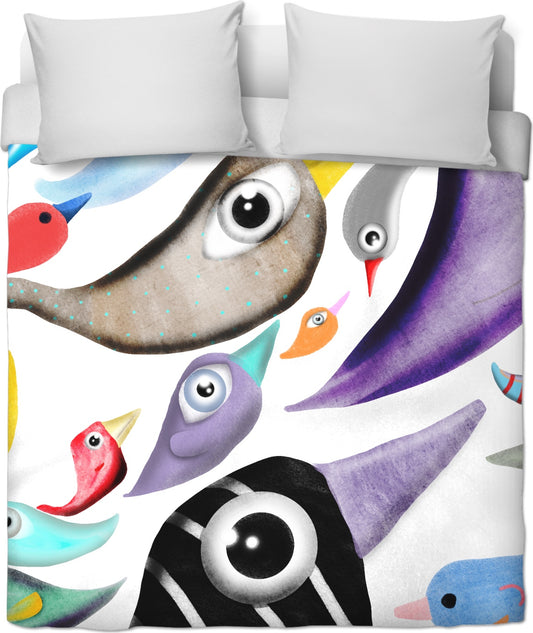 Ruth Fitta Schulz  -  Birds Duvet Cover