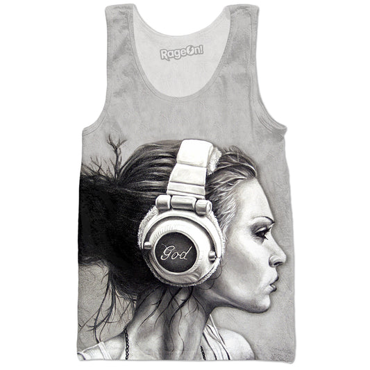 She's A Music God Tank Top