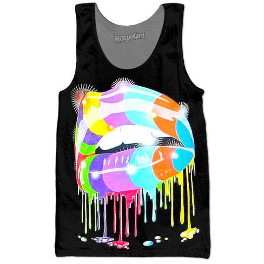Rave Lips Tank Top