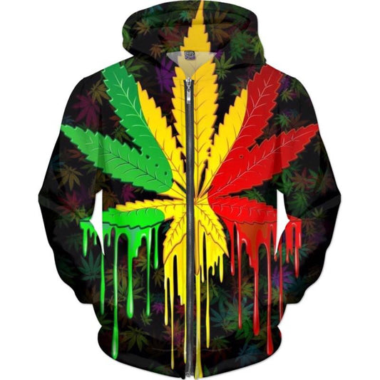 Weed Drips (CLICK THE SHIRT ICON TO VIEW MORE) Hoodie