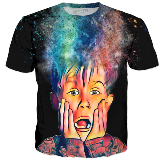 Home Alone Color Shock (Black) T-Shirt