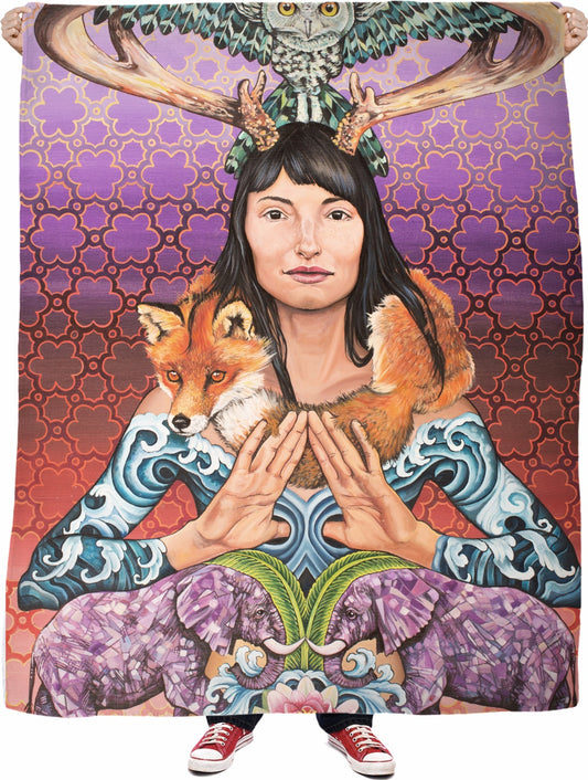 Nature Connection - Fleece Blanket