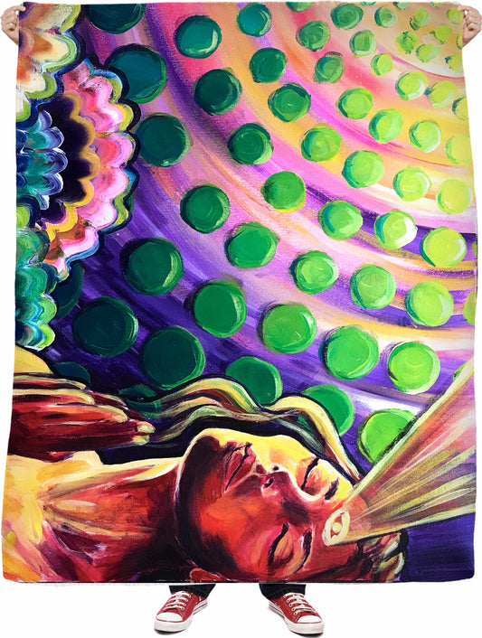 Thankful Prayer - Fleece Blanket