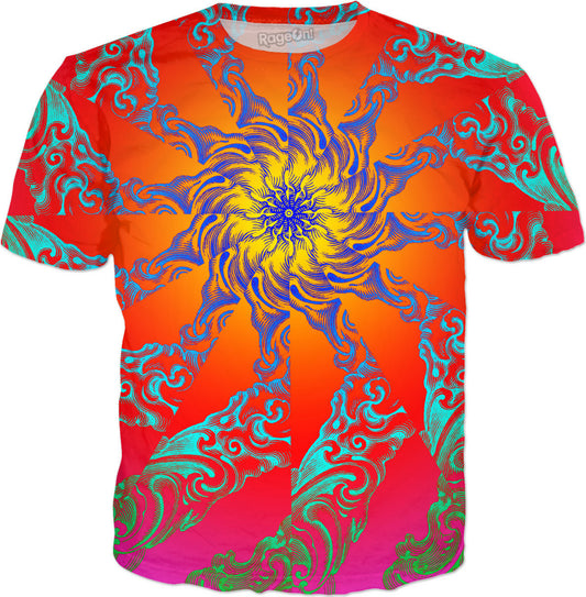 Psychedelic Sun T-Shirt