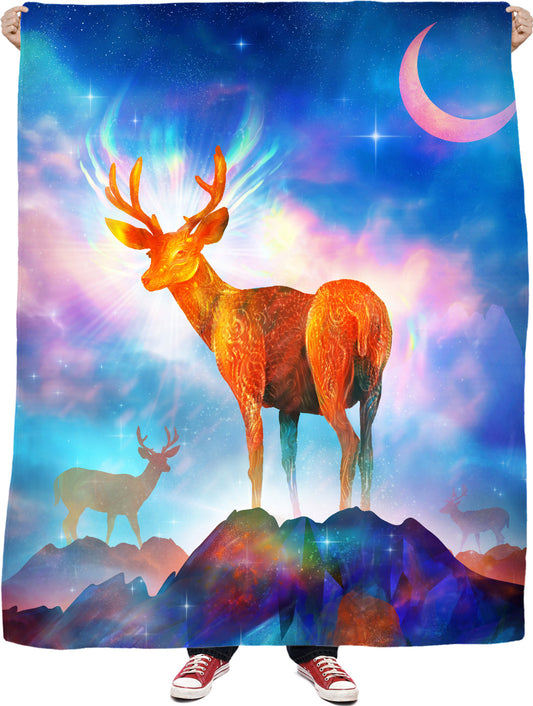 No Looking Back Fleece Blanket