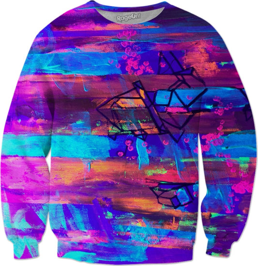 Neon Wins Sweatshirt