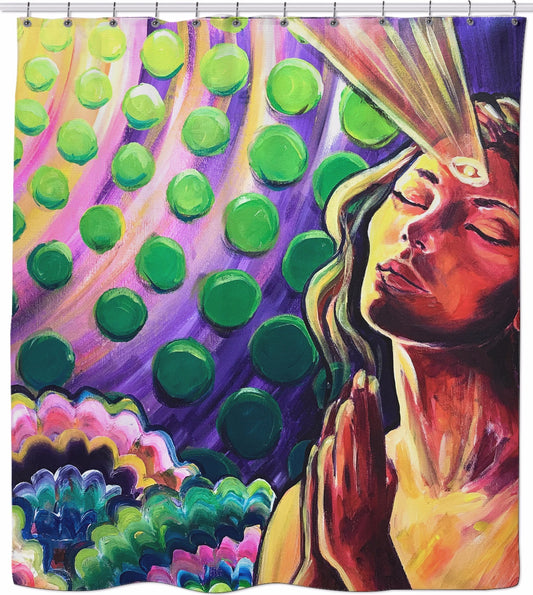 Thankful Prayer - Shower Curtain