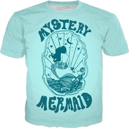mystery mermaid blue T-Shirt