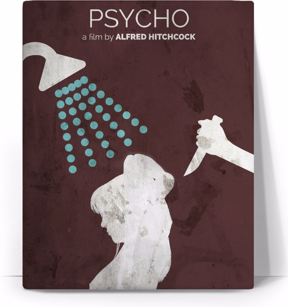 Psycho Movie Poster Canvas