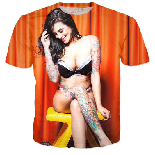 Happy In Orange Shirt T-Shirt