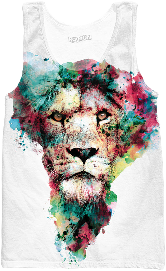 Lion The King of the Jungle Tank Top