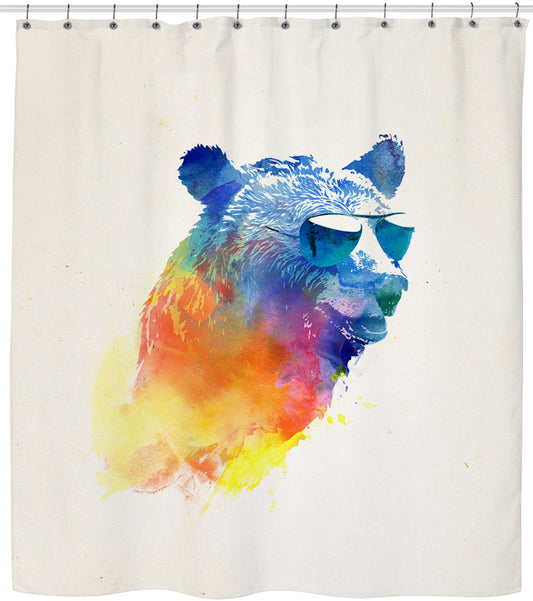 Sunny Bear Shower Curtain