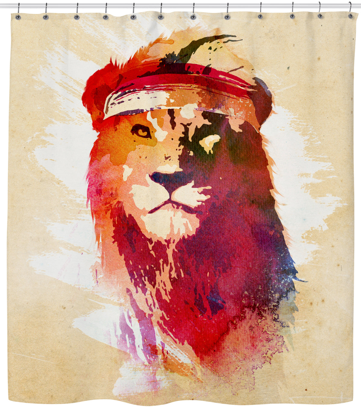 Gym Lion King Shower Curtain