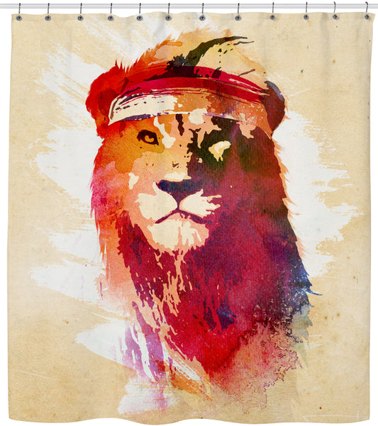 Gym Lion King Shower Curtain