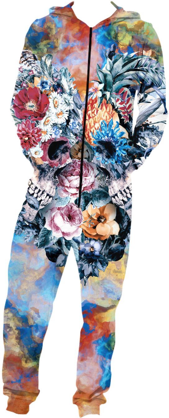 Skull - Heart Onesie