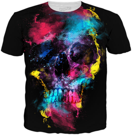 Skull - Space T-Shirt