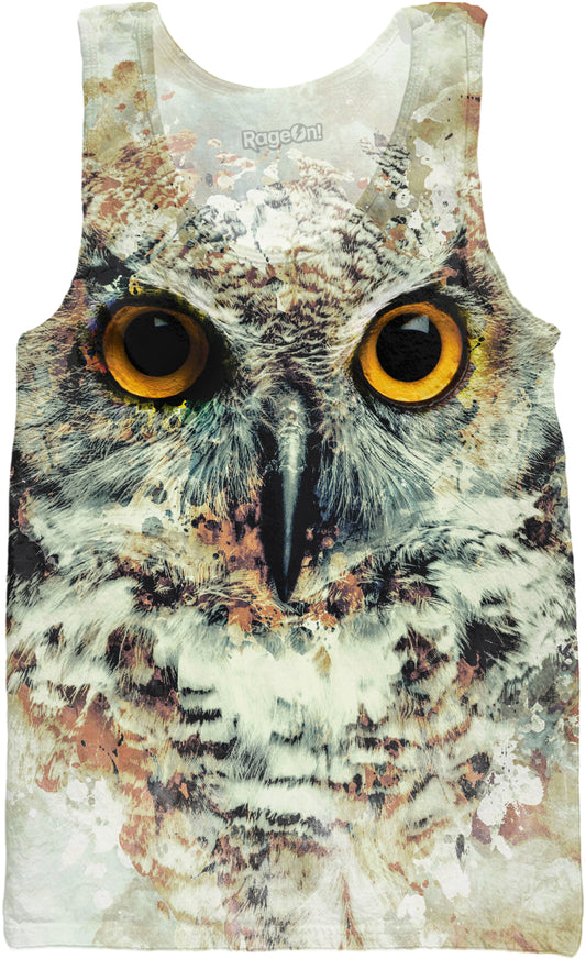 Owl II Tank Top
