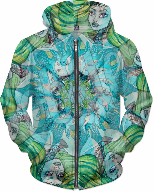 Paludal Mermaid Hoodie